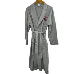 Restoration Hardware cotton monogrammed robe